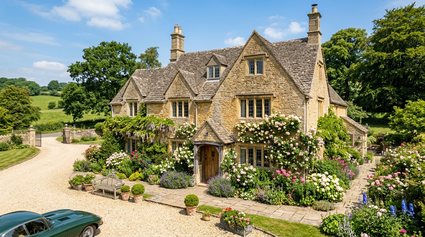 Cotswold Honey-Stone Country House